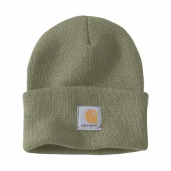 
                  CARHARTT Czapka Iconic Watch Beanie A18 Dusty Olive A18.DOV.S000
